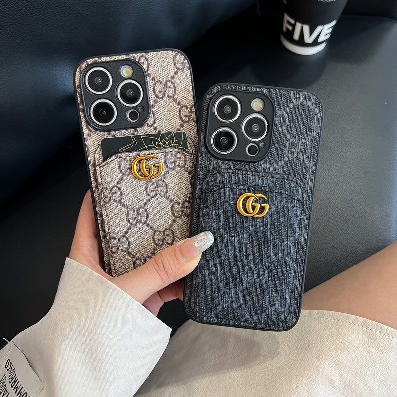 Premium Kaarttas Klassiek iPhone-hoesje
