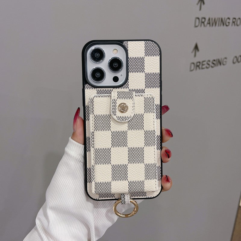 高級カードバッグ クラシックカラー iPhone ケース