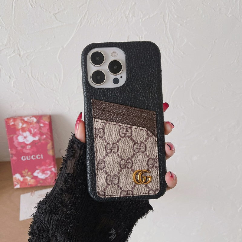 プレミアムカードバッグ クラシックiPhoneケース