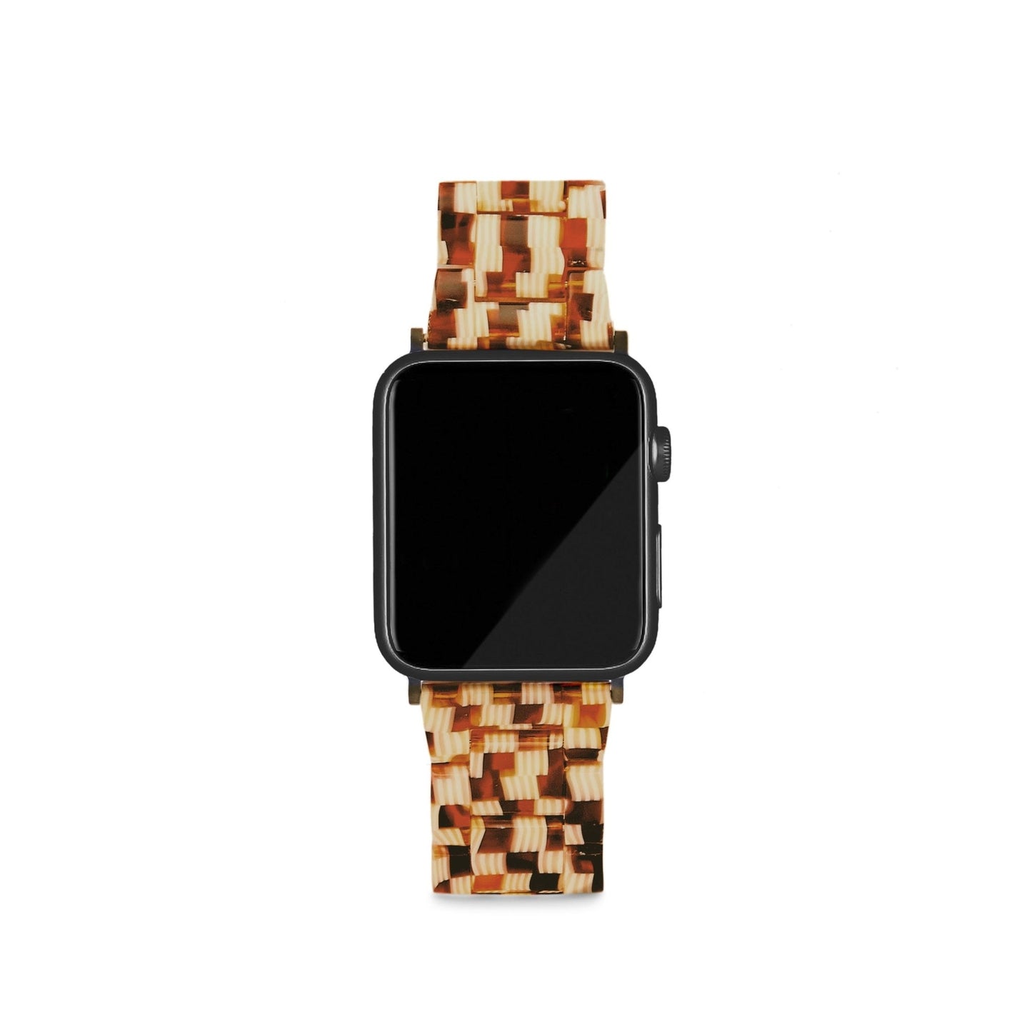 Apple Watch-bandje in de kleur Tortoise Checker