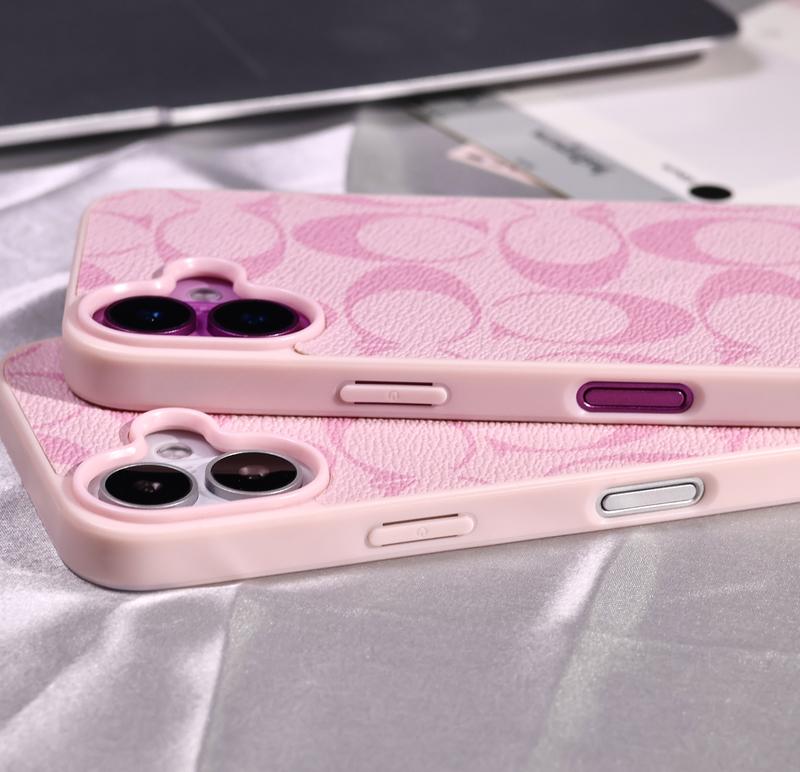 Weiche iPhone-Schutzhülle mit Lederstruktur
