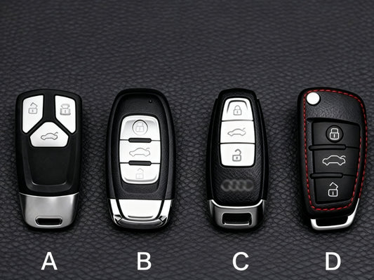 KAKAVY Top Grain Leather Audi Key Case detail image 2