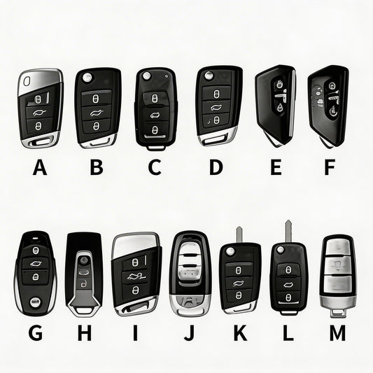 KAKAVY Top Grain Leather Volkswagen key Case detail image 2
