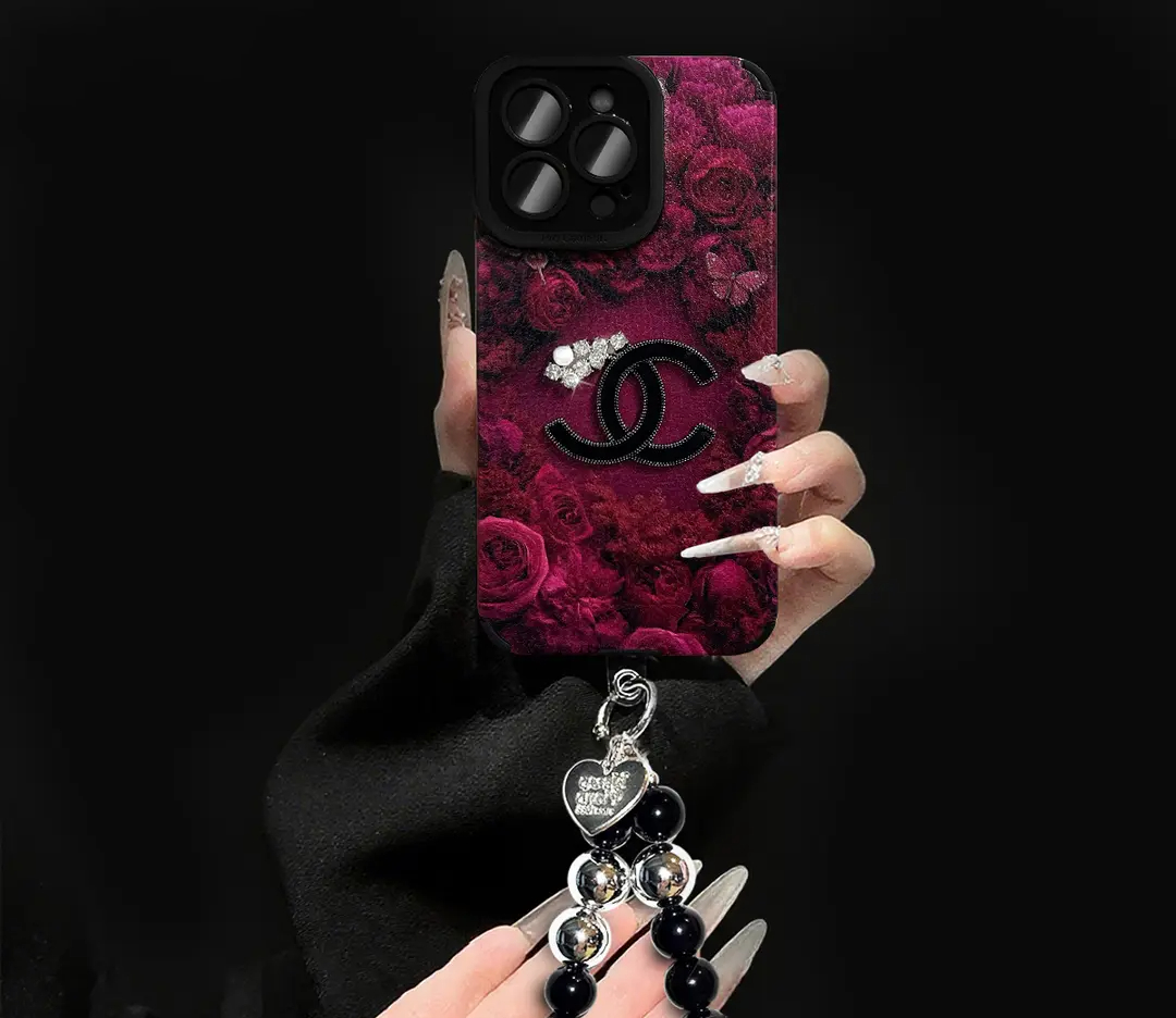 Funda de lujo Velvet Rose para iPhone: protección de lente completa