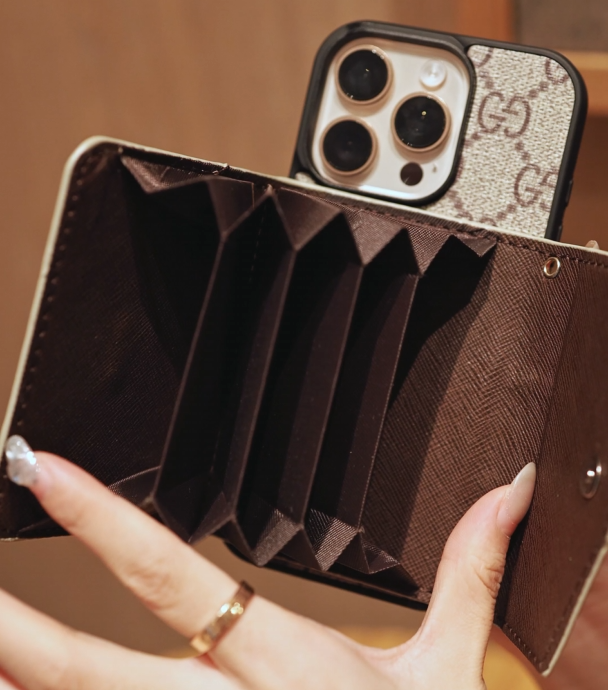 Husă Premium Advanced Crossbody pentru iPhone cu suport pentru card & Curea de umăr
