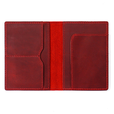 KAKAVY Handmade Genuine Leather Passport Holder detail image 13